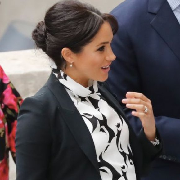 As Seen On Meghan Markle - NWOT Reiss Azzura dress